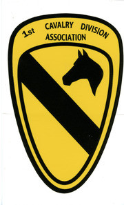 1st Cavalry Division Association Cavalry insignia