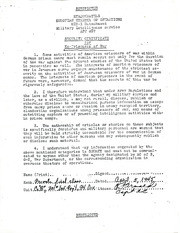 Form Acevedo Signed Entitled Security Certificate For Ex-Prisoners of War, 1945