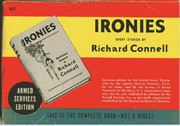 Limited Release Armed Services Edition of, Ironies, Front Cover