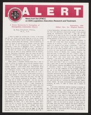 ALERT Newsletter 1990-09