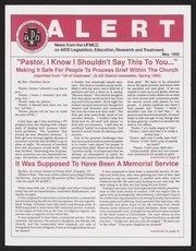 ALERT Newsletter 1992-05