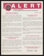 ALERT Newsletter 1989-01