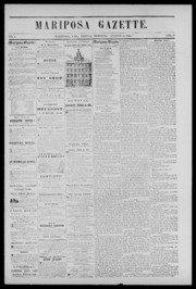 Mariposa Gazette 1856-08-29