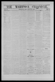 Mariposa Chronicle 1854-07-28