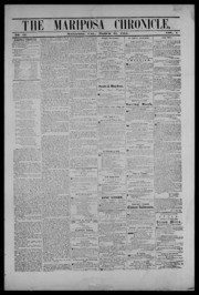 Mariposa Chronicle 1854-03-31