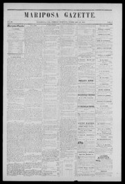 Mariposa Gazette 1857-02-27