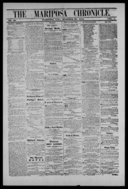 Mariposa Chronicle 1854-10-20