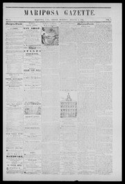 Mariposa Gazette 1856-08-01