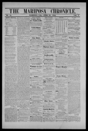 Mariposa Chronicle 1854-04-21