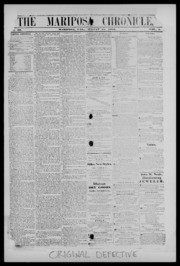 Mariposa Chronicle 1854-08-11