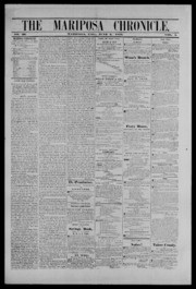 Mariposa Chronicle 1854-06-02