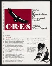 CRES Report Winter 1989/1990