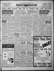 Santa Ana Journal 1938-07-21