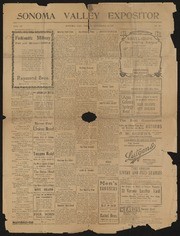 Sonoma Valley Expositor 1907-11-22