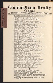 South San Francisco City Directory - 1929-1930