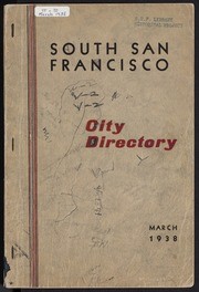 South San Francisco City Directory - 1938