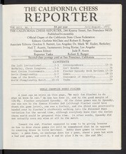 California Chess Reporter, The; Vol. 22, 1972-1973