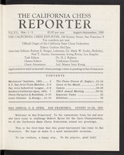 California Chess Reporter, The; Vol. 11, 1961-1962