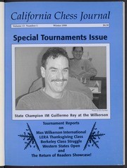 California Chess Journal; Volumes 13-14, 1999-2000