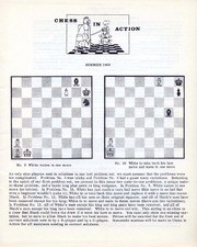 Chess in Action; Summer 1969