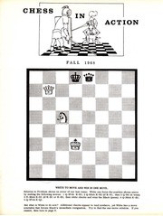 Chess in Action; Fall 1968