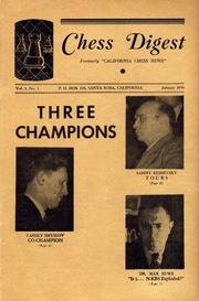 Chess Digest; Volume 3, Number 1