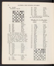 California Chess Reporter, The; Supplement No. 1, November 1951