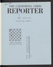 California Chess Reporter, The; Vol. 18, 1968-1969