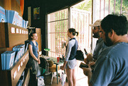 Visitors at the Velaslavasay Panorama