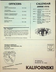 The Kalifornski 1988-07