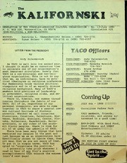The Kalifornski 1980-07