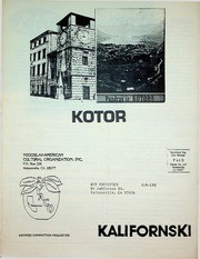 The Kalifornski 1985-09