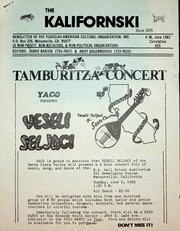 The Kalifornski 1982-06