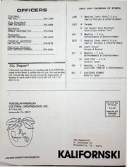 The Kalifornski 1986-09