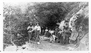 1889 Road Building to Sequoia National Park, Kaweah Colony