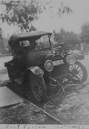 1922 Auto Accident, Visalia, Calif., 001