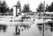 Pool at Arizona internment camp