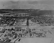 Aerial Photo of Lindsay, Calif., 1930s