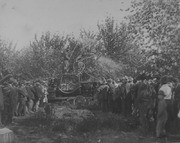 New "High Tech" Pesticide Spraying, Exeter, CA, Late 1920s, 001