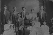 Horace Brown Family, Tulare, Calif., 1914
