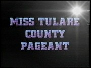 Miss Tulare County Pageant video -1995