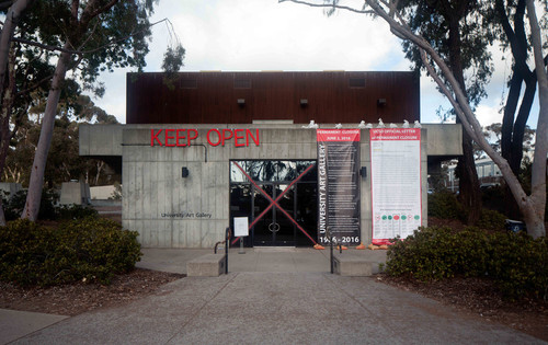 University Art Gallery facade