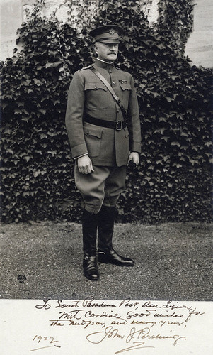 General John Pershing Portrait for American Legion Post 140