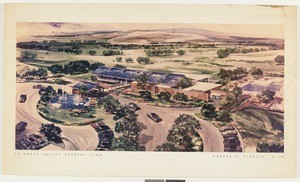 Rendering, La Costa Country Club and Spa,1963