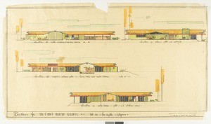 Drawing, Morton Krause Residence, 1959