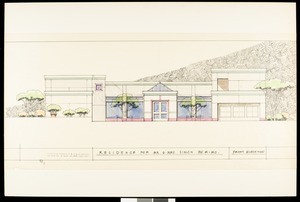 Rendering, Beriro residence, 1984