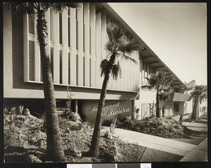 Photograph, Hollywood Riviera Apartments, 1953