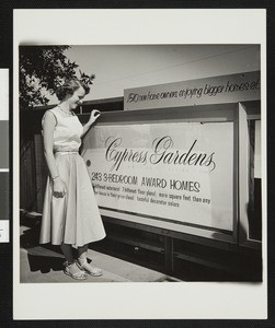 Photograph, Cypress Gardens, 1953