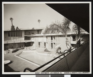 Photograph, Hollywood Riviera Apartments, 1953