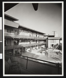 Photograph, Sunset Lanai Apartments, 1950